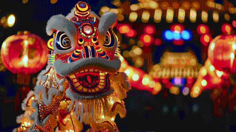 千庫網(wǎng)_元宵節(jié)燈會(huì)花燈舞獅4_攝影圖編號(hào)20498533